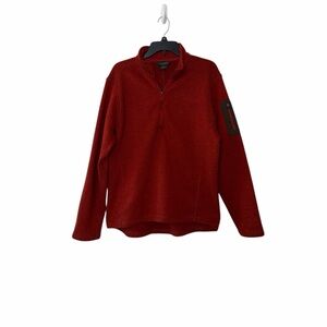 Eddie Bauer 3/4 zip sweater pullover size extra large